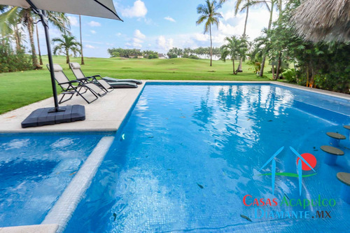Cad Villas Jazmín 3. Terraza Con Alberca, Jardín, Palapa