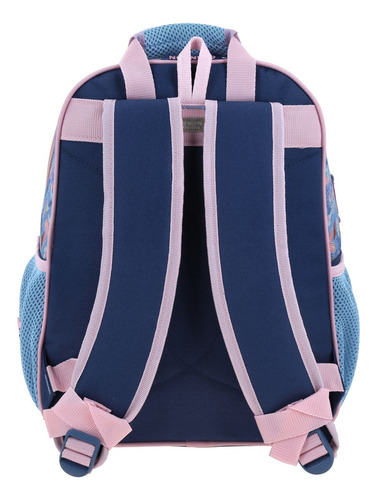 Mochila Princesas Ariel Agry Kinder Backpack Pr70756-9 Color Azul Diseño De La Tela Sirenita