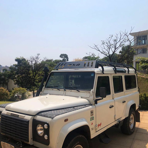 Bagageiro De Teto - Land Rover - Defender 110 - Aço Preto