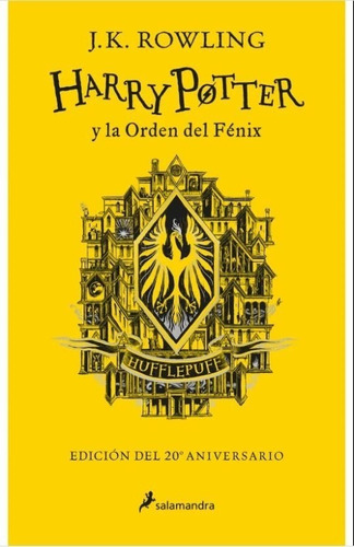 Harry Potter 5 Y La Orden Del Fenix Hufflepuff / Enviamos