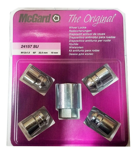 Imagen 2 de 10 de Tuercas Antirrobo Mc Gard Trialblazer Captiva Tracker Cruze
