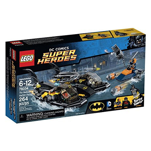 Lego Super Heroes 76034 El Edificio Batboat Harbor Pursuit