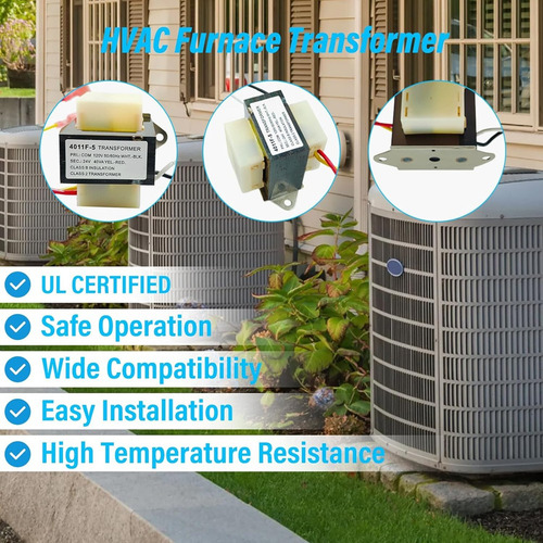 Substituição Do Transformador Hvac 40 Va 120/24v Para O Forn