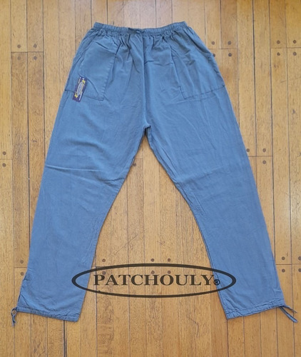 Imagen 2 de 3 de Pantalon Babucha Yoga Taichi Algodon Lienzo Pilate Hombre Xl