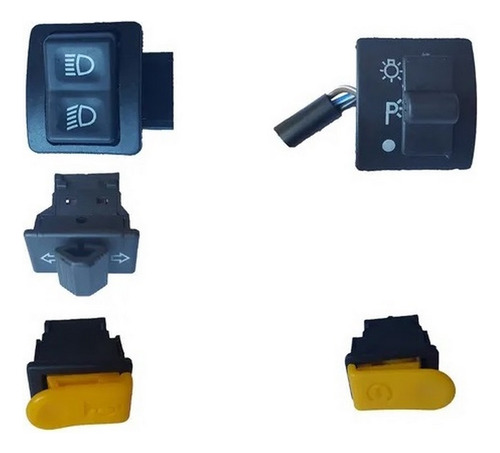 Kit Botones/teclas Motomel Blitz 110 Modelo 2022-2r