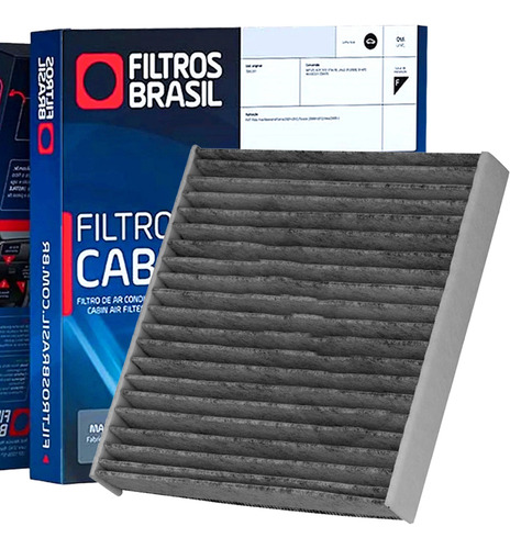 Filtro De Cabine Carvao Ativado Fiat Fastback 2022 2023 2024