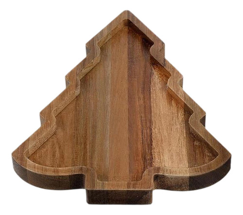 Juego De Bandejas De Madera Festivas Para 28cmx20cmx2cm