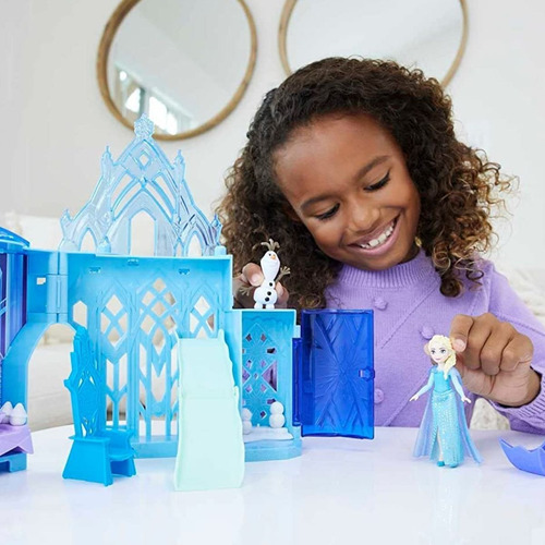 Disney Frozen Set De Juego Castillo De Hielo Elsa Apilable