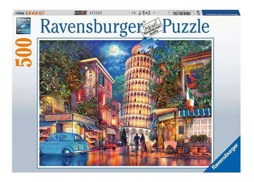 Rompecabezas De 500 Piezas Ravensburger Evening In Pisa