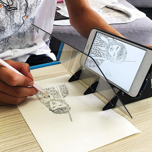 Projetor De Desenho Óptico Placa De Rastreamento Diy Sketch