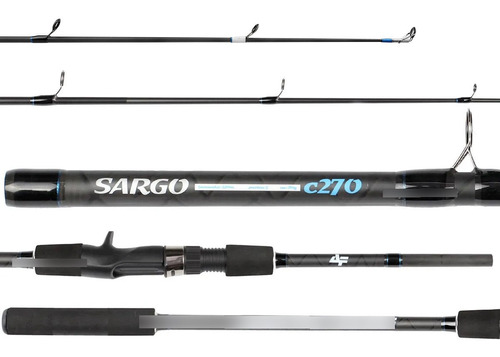 Vara Para Carretilha Albatroz Sargo Carbon 9'0  2,70m - 3 P