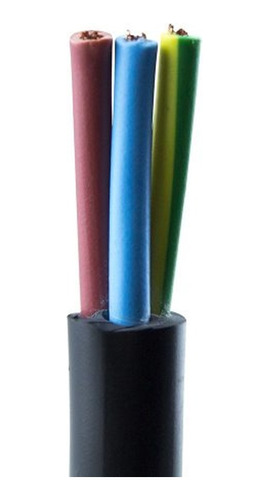 Cable Tipo Taller 3 X 2,5 Mm Normalizado Iram X 100 Mts