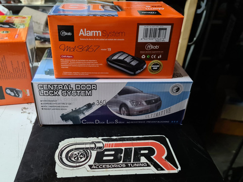 Alarma Microlab + Cierre Centralizado Con Codigo Variable
