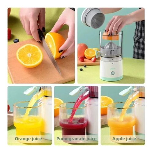 Exprimidor De Jugo Frutas Recargable Usb Portátil Extractor