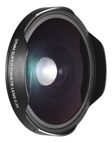 Lente Ojo De Pez Para Videocámaras, Lente Hd Hood Wide Ultra