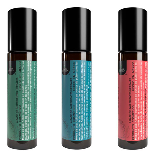Roll On Aceite Esencial 3 Pack Rx Sensual Suspiro