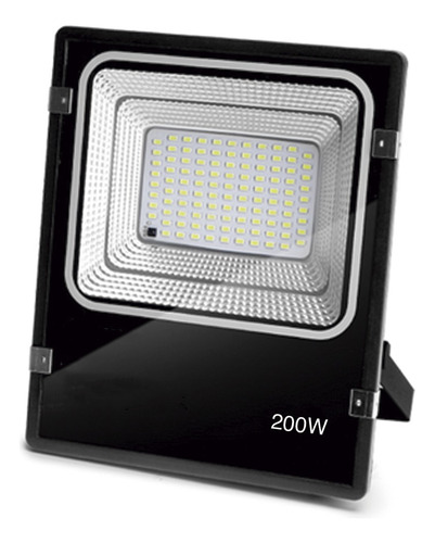 Foco Proyector Led Solar Con Sensor 200w 6500k