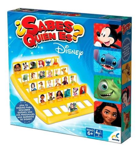 Juego De Mesa Sabes Quiénes Disney - Novelty Jca-3573