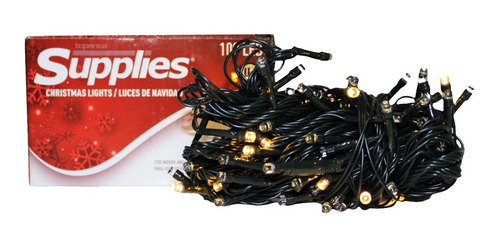 Led 100l Cable Verde  Luz Cálida Caja Supplies (7.66)