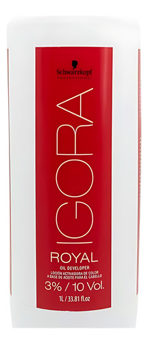 Activador Schwarzkopf Igora Royal 10vol