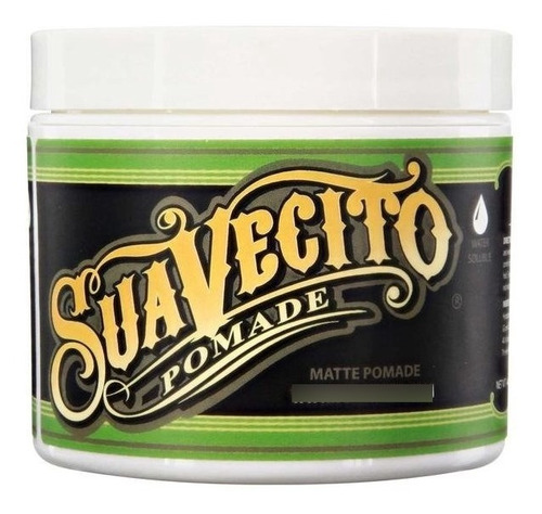 Suavecito Mate Pomada Cera Para Cabello Pelo Sin Brillo 4 Oz