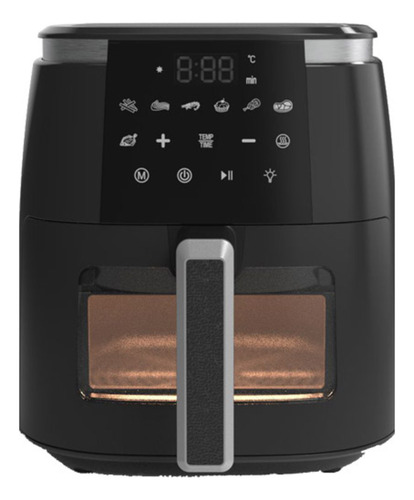 Freidora Php Gla-6012 6.5 Litros 1500w Digital Con Ventana V
