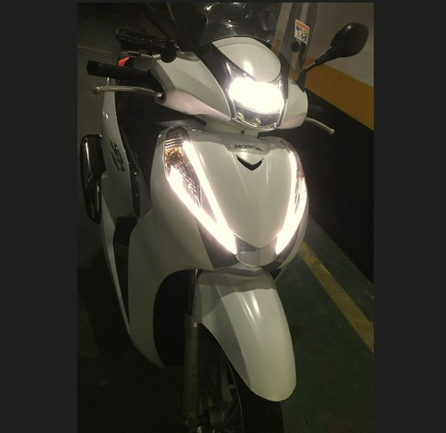 Imagem 1 de 25 de Honda Sh300i 2016 Branco Perolado Em Excelente Estado