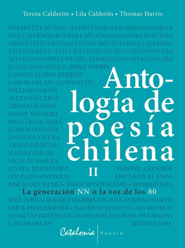 Imagen 1 de 1 de Libro Antología De Poesía Chilena 2 Catalonia
