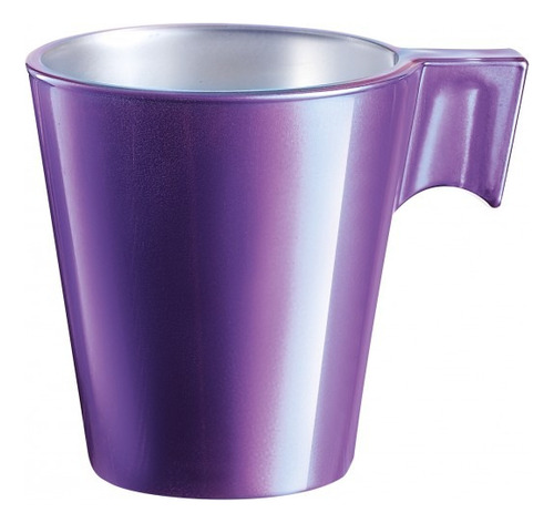 Taza Flashy Colours Luminarc Expresso 80 Cc X6u Nespresso Ct Color Violeta