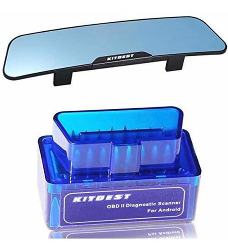 Espejo Interior Repuesto Kitbest Anti Glare Rear View Mirror