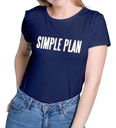 Camiseta Camisa Banda Simple Plan Unissex 100% Algodão Md1