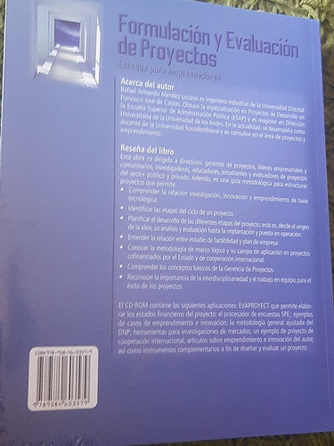 Formulacion Y Evaluacion De Proyectos Para Emprendedores