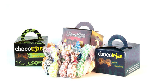 Promoción. Chocolates Regalos. Chocotejas, 24 Unidades