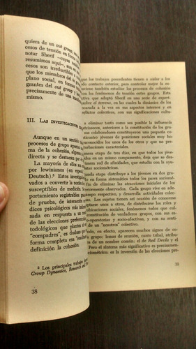 La Dinamica De Grupos. Maisonneuve