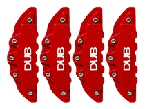 Comprar 4un Capa Pinça Freio Vermelha Dub Universal Tuning + Cola