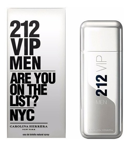 Perfume 212 Vip Men 100ml Edt Carolina Herrera Gran Oferta!