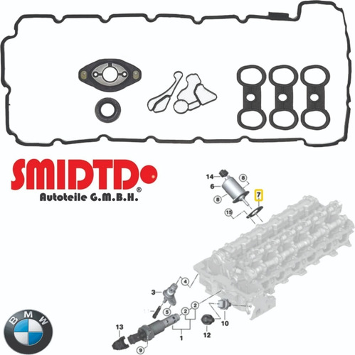 Juntas Tapa Punterias Bmw E86 Z4 Coupe 3.0si 06-08 3.0l