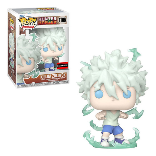 Boneco Funko Pop Anime Hunter X Killua Zoldyck Hisoka Gon