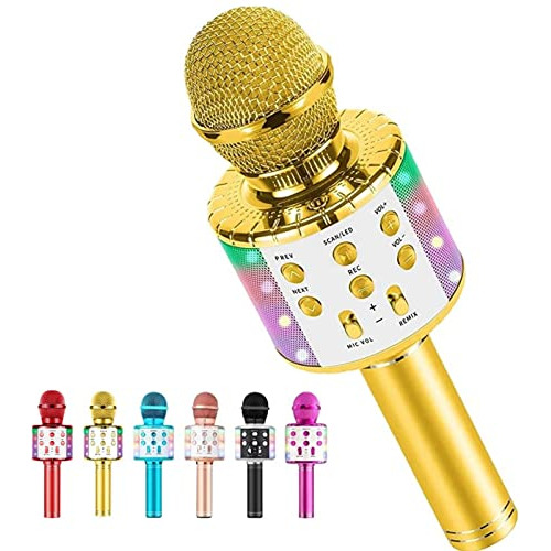 Micrófono De Karaoke Niños, 5 1, Micrófono Inalámbr...