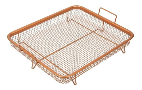 Canasta Freidora Con Material Antiadherente Copper Crisper