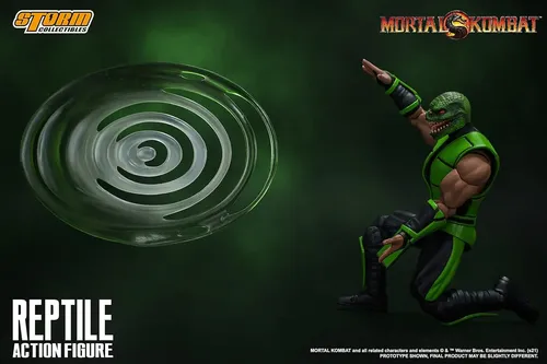 Storm Collectibles Mortal Kombat Reptile 1:12 Action Figure