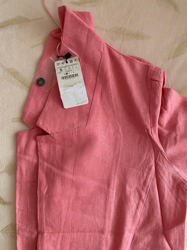 Blazer Rosa Nuevo Con Etiqueta