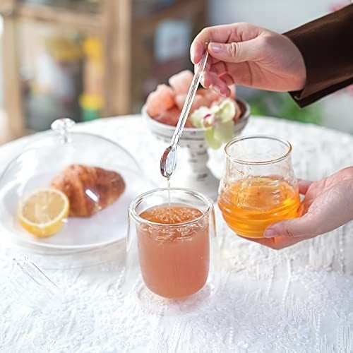 Tarro De Miel Con Cuchara Mielera De Vidrio Transparente