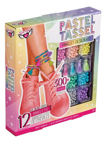 Kit De Cuentas Para Diseñar Pulseras En Colores Pastel