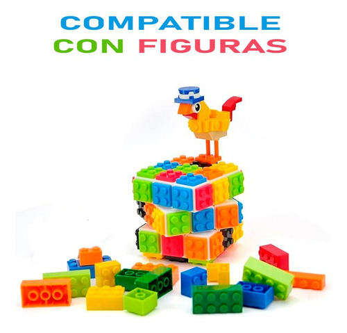 Cubo 3x3 Bloques De Construcción Profesional Fanxin Original