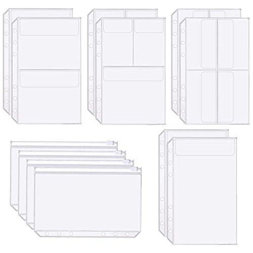 Bolsillos De Carpeta A5, 12pcs Tamaño A5, Bolsillos De...