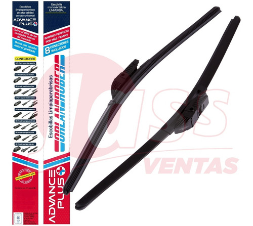 Kit Escobillas Orlan Rober Advance Chevrolet Tracker 2013 +