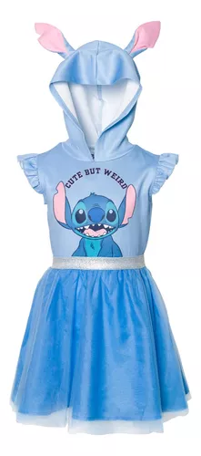 Lilo & Stitch-Disfraz de Disney para niñas, ropa nueva para Cosplay,  Halloween, fiesta de cumpleaños, vestido con estampado de dibujos animados  para niños, 2023