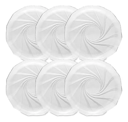 Platos de vidrio durax deals