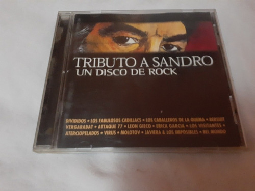 Tributo A Sandro: Un Disco De Rock (1998) (cd Original) 